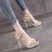 1513-38 Summer Sadals 2025 New Sprig/Summer Korea Style Sexy Oe-Strap Buckle Waterproof Platform High Heels For_vogvips.com