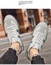 Four Transparent Shoes Soft Sole Casual Shoes Breathable Board Shoes Men's Sports Shoes Flat Baseplate Shoes_vogvips.com