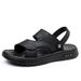 Men’s Shoes New Style Outdoor Wear Driving Dual Purpose Men's Sandals Latex Pad Soft Bottom Large Size Beach Shoes_vogvips.com