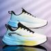 Carbon Plate Air Cushion Men Sports Running Shoes Marathon Breathable Lightweight Women's Comfortable Athletic Nonskid Sneakers_vogvips.com