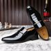 Autumn And Winter New Business Dress Leather With Pointed Toe Covers, Shiny Patent Leather, Breathable Men's Clothing,_vogvips.com