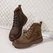 First Layer Cowhide Martin Boots For Men, New Autumn And Winter Short Boots, British Style, Fleece-Lined, Warm,_vogvips.com
