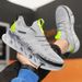 Large Blade Men's Autumn 2022 New Style Shots For Junior High School Students Shock Absorbed Running Sports Trendy Shoes_vogvips.com