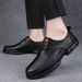 Men's Leather Shoes First Layer Casual Leather Shoes Men's Black Low-top Martin Boots Tooling Shoes_vogvips.com