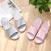New Bathroom Slippers Summer Indoor Non-Slip Men Women Couple Thick Soft Sole Plastic PVC_vogvips.com