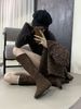 Inner Height Increasing Suede Leather Long 2025 Side Chain Fleece Lined Over-the-Knee High Korean Style Slip-On Fashion_vogvips.com