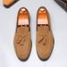 703-2 Loafers, Men's Flow Surf Large Casual Single-step Leather Shoes_vogvips.com