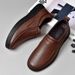 American Clearance High-End Genuine Leather Men Spring Soft Sole Business Formal Shoes For Middle-Aged And Elderly_vogvips.com