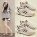 Dad Shoes Female Student Sports Running Casual Platform Heightening Shoes Street Shoes_vogvips.com