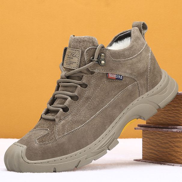 Minfu Autumn And Winter Fashion Comfortable Versatile Dirt-Resistant Non-Slip Wear-Resistant Genuine Leather Martin_vogvips.com