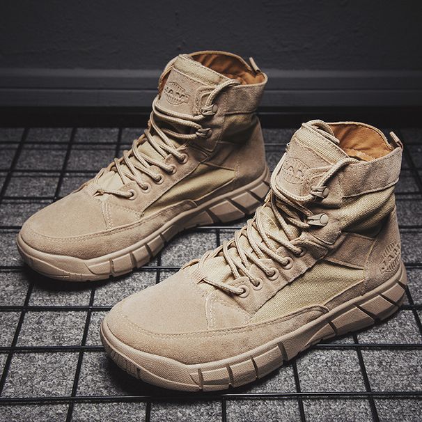 European Warm Series Fleece-Lined Martin For Men, High-Top British Style, Thick-Soled Combat Winter Trendy Versatile Ankle Boots, Men's Thick_vogvips.com