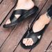 Italian Leather Slippers For Men 2022 New Hotel Beach Summer Shoes High Quality Big Size 47 Slip On Light Flats Male_vogvips.com