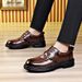 Men's 2025 Summer Top Layer Cowhide British Business Formal Casual Sole Soft Leather Wedding Groom Shoes_vogvips.com