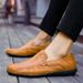 Loafers 2023 Spring Summer New Large Size Fashion Lazy Men's Casual Leather Shoes_vogvips.com