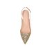 2024 Spring New Black Pointed Toe High Heels With Sequined Patent Leather Toe Toe Sandals For Women Stiletto Heels 31-44_vogvips.com