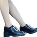 New Patent Leather Loafers Square Buckle Small Leather Shoes For Women Real Leather Inner Heightening Single Shoes Style Casual Shoes_vogvips.com