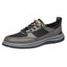 Men's Mesh Board Shoes Two-layer Cowhide Enlarged Hole Mesh Breathable Leisure Sports_vogvips.com