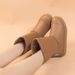 Snow Boots, Midsole Cotton Shoes, Women's Winter New Classic Casual UG Cold Resistant G Thick Plush Warm Boots_vogvips.com
