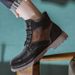 European Warm Series Plus Leather Autumn Winter Fashion Trendy Men's Mid-Calf Short US Size Work High-Top British Martin Boots_vogvips.com