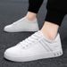 M Round Toe Casual Sports Shoes For Commuting, Simple Spring Autumn Style, Lightweight, Breathable And Comfortable_vogvips.com
