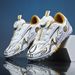 the World CupChildren's Soccer Training Shoes With Rotating Snap Fastener Velcro No Lace For Boys And Girls Studs For Student Competitions_vogvips.com