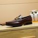 British Style Top Layer Cowhide Loafers Men's Trendy Suit Business Slip-On Casual Leather Shoes Glossy_vogvips.com