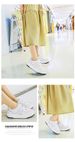 Height-increasing Leather Thick-soled White Shoes, Women's Thick-soled Non-slip Panda Shoes, Sports And Leisure 100_vogvips.com