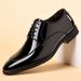 2024 New Large Size Men's Leather Summer Breathable Business Formal British Style Casual Soft Sole Black Shoes For Men_vogvips.com