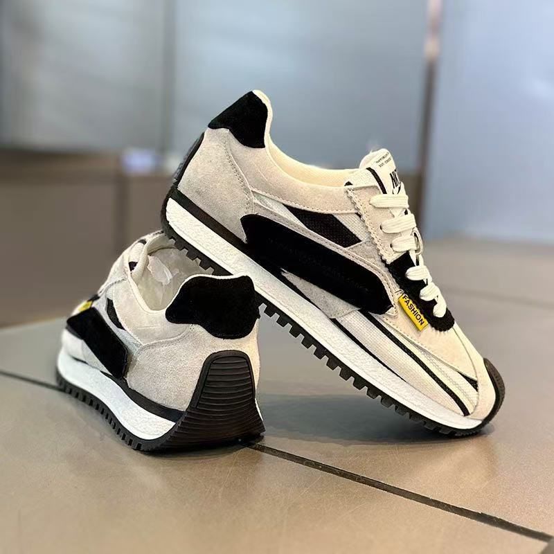 Men's Retro Light Luxury Fashion Sneakers High Quality Breathable Comfortable Versatile Casual Shoes For Couple Daily Wear_vogvips.com