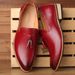 New English Formal Dress Single Cover Footwear Leather Large Men's Shoes_vogvips.com
