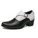 2023 Four Seasons High Heel For Men Wedding Part Cuban Business Casual Leather Shoes Height Increasing Men's_vogvips.com