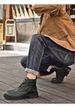 Men's Shoes Martin Boots Outdoor Tooling Boots Casual Leather Boots High Top Short Boots Cotton Boots_vogvips.com