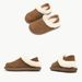 Women's Shoes Thick Soled Plus Velvet Two Wear Shoes For Women New Lambswool Shoes Soft Sole Casual Cotton Shoes_vogvips.com