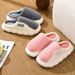 Winter New Cotton Women And Couples, Thick Sole, Warm, Fleece-Lined, Indoor Home Non-Slip, High-Value Furry Slippers For_vogvips.com