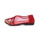 Net Flat Summer Candy Colored Embroidered Cloth Shoes, Organza Sandals, Soft Soled Women's Shoes_vogvips.com