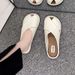 Exported To Italy, Original Stock From A Cancelled Order, New Summer Model, Plastic Slip-on Flat Women's Mules With_vogvips.com