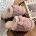 Women's Winter Cotton Dirt-Resistant Thick Sole Ultra-Soft Home Student Dormitory Warm Maternity Slippers_vogvips.com
