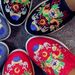 Slippers With Large White Soles, High Sloping Heels, Embroidered Fabric, Summer Cool Slippers_vogvips.com