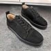 Electric Embroidery Velvet Flat Men's Casual Sports Single Shoes Rivet Cross-Border Hot Sale Wholesale In Stock_vogvips.com