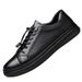 Men's Sports Shoes Irst Layer Cowhide Sot Leather Outdoor Low-top Black Board Shoes Breathable Men's Shoes_vogvips.com