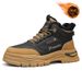European Warm Series Men's Martin Winter Fleece-Lined Warm Cotton Shoes Outdoor Hiking Waterproof Non-Slip Work Sheepskin Snow Boots_vogvips.com