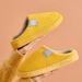 Women's Men's Thick Soft Bottom Home Household Plush Anti-slip Thermal Slippers Indoor Winter_vogvips.com