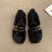 High-End Fuzzy For Women, Outdoor Wear, 2025 Autumn And Winter, Versatile Slip-On, Fleece-Lined Loafers, Popular Flat_vogvips.com