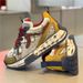Kuaishou Fashion's 2025 Autumn/Winter New Vintage Distressed Thick-Soled Dad Casual Versatile Forrest Gump Shoes For_vogvips.com