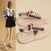 Little White Shoes Female And Female Students Leisure Sports Versatile Board Shoes Street Shooting_vogvips.com
