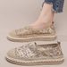 Summer Meh Breathable Small Fragrance Style Fiherman For Women 2025 New Linen Woven Caual Flat Old Beijing Cloth_vogvips.com