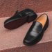 2025 New One Step Doudou Men's Business Le Fu Soft Soled Small Leather Shoes, 24260-J_vogvips.com