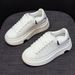 thick-soled White Shoes Women's Personality Design Sense Increases Function Sports And Leisure Versatile Women's Shoes_vogvips.com