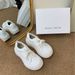 TWTW Chunky SGIRL Platform Thick-Soled White Shoes For Women 2026 New Fashion Versatile Retro Casual Sneakers Trendy_vogvips.com
