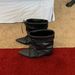 Unique Pointed Toe Hidden Wedge Slouch Women Short 2025 Summer New Pleated Western Cowboy Boots_vogvips.com